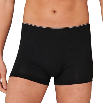 Schiesser Kalsonger 95-5 Organic Cotton Shorts Svart ekologisk bomull Large Herr | apparel & accessories - clothing - underwear & socks - underwear | ModeLejon