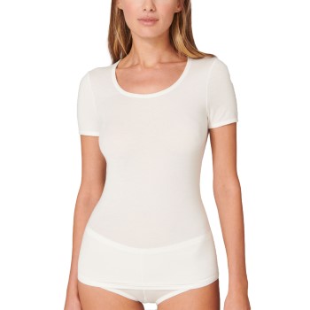 Schiesser Personal Fit Crew Neck Benvit X-Large Dam | apparel & accessories - clothing - shirts & tops | ModeLejon