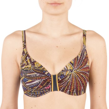 Chantelle Ethnic Underwire Bikini Bra Flerfärgad G 85 Dam | apparel & accessories - clothing - swimwear | ModeLejon