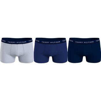 Tommy Hilfiger Kalsonger 3P Classic Trunk Grå/Blå Small Herr | apparel & accessories - clothing - underwear & socks - underwear | ModeLejon