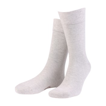 Läs mer om Amanda Christensen Strumpor 3P True Ankle Soft Top Sock Sand Strl 47/50 Herr