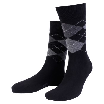 Amanda Christensen Strumpor True Ankle Argyle Sock Svart/Grå Strl 47/50 Herr | apparel & accessories - clothing - underwear & socks - socks | ModeLejon