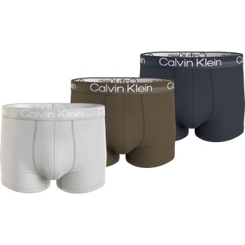 Läs mer om Calvin Klein Kalsonger 3P Modern Structure Recycled Trunk Flerfärgad Medium Herr