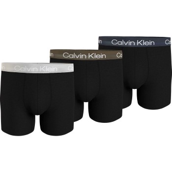 Läs mer om Calvin Klein Kalsonger 3P Modern Structure Recycled Boxer Brief Flerfärgad Small Herr