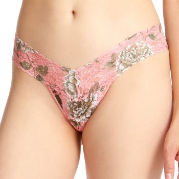 Hanky Panky Trosor Marianne Low Rise Thong Rosa Mönstrad nylon One Size Dam | apparel & accessories - clothing - underwear & socks - lingerie | ModeLejon