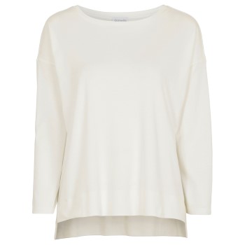 Alternativ bild 0 för Damella Greymelange Flower Top Creme Large Dam