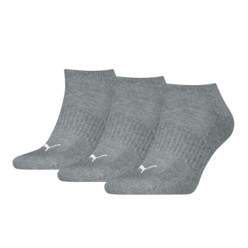 Puma Strumpor 3P Cushioned Ankle Sock Grå Strl 35/38 | apparel & accessories - clothing - underwear & socks - socks | ModeLejon