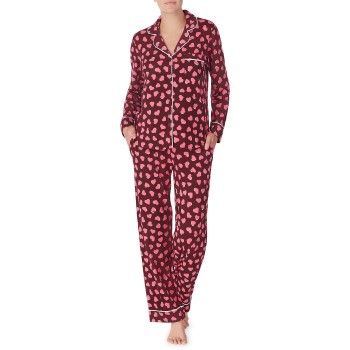 DKNY Wishlist Worthy Pyjamas Röd Mönstrad polyester Large Dam