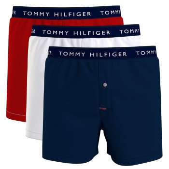 3-Pack Tommy Hilfiger Recycled Cotton Woven Boxer Shorts