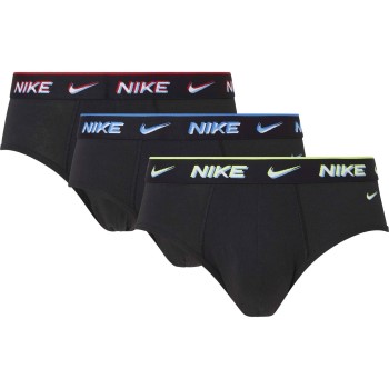 Nike Kalsonger 3P Everyday Essentials Cotton Stretch Hip Brief Flerfärgad bomull Large Herr