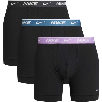 Nike Kalsonger 3P Everyday Essentials Cotton Stretch Boxer Svart/Rosa bomull X-Large Herr