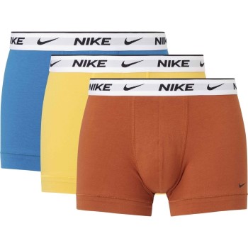 Läs mer om Nike Kalsonger 3P Everyday Essentials Cotton Stretch Trunk Flerfärgad bomull Small Herr