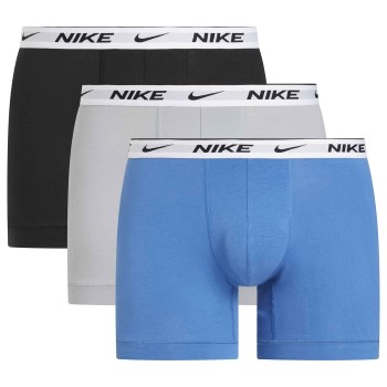 Läs mer om Nike Kalsonger 3P Everyday Essentials Cotton Stretch Trunk Blå bomull Medium Herr