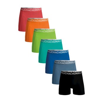 Läs mer om Muchachomalo Kalsonger 7P Hello Moonlight Boxer Flerfärgad Bambu X-Large Herr