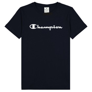 Champion American Classics Crewneck T-shirt W Marin bomull Small Dam