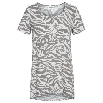 Saltabad Katie Short Sleeve Zebra Zebra modal Large Dam | apparel & accessories - clothing - shirts & tops | ModeLejon