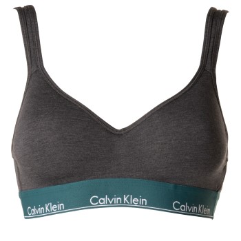 Calvin Klein BH Modern Cotton Core Bralette Grå Small Dam | apparel & accessories - clothing - underwear & socks - bras | ModeLejon