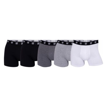 CR7 Cristiano Ronaldo Kalsonger 5P Cotton Trunks Svart/Grå bomull Medium Herr | apparel & accessories - clothing - underwear & socks - underwear | ModeLejon