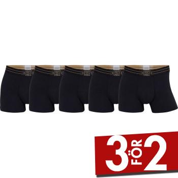 CR7 Cristiano Ronaldo CR7 boxerkalsonger i bomull för herr, 5-pack i svart