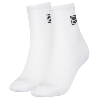 Puma Strumpor 2P Mesh Short Socks Vit Strl 39/42 Dam | apparel & accessories - clothing - underwear & socks - socks | ModeLejon