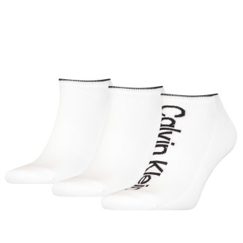 Calvin Klein Strumpor 3P Men Athleisure Sneaker Socks Vit One Size Herr | apparel & accessories - clothing - underwear & socks - socks | ModeLejon