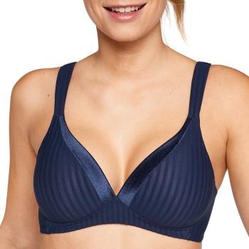 NATURANA BH Everyday Wednesday Striped Soft Bra Marin D 80 Dam
