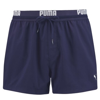 Puma Badbyxor Logo Short Length Swim Shorts Marin polyester XX-Large Herr | apparel & accessories - clothing - swimwear | ModeLejon