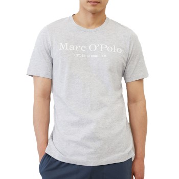 Läs mer om Marc O Polo Organic Cotton Basic SS Pyjama Grå/Blå ekologisk bomull XX-Large Herr