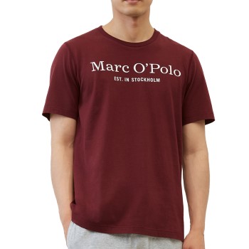 Läs mer om Marc O Polo Organic Cotton Basic SS Pyjama Röd ekologisk bomull X-Large Herr