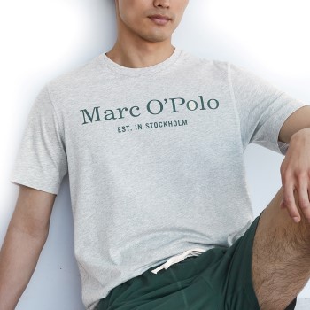 Läs mer om Marc O Polo Organic Cotton Basic SS Pyjama Mörkgrön ekologisk bomull Medium Herr