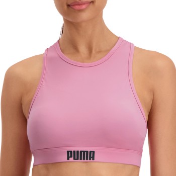 Puma Racerback Swimtop Rosa X-Small Dam | apparel & accessories - clothing - swimwear | ModeLejon