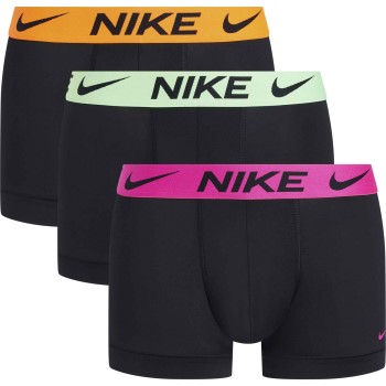 Läs mer om Nike Kalsonger 3P Everyday Essentials Micro Trunks Svart/Rosa polyester Small Herr