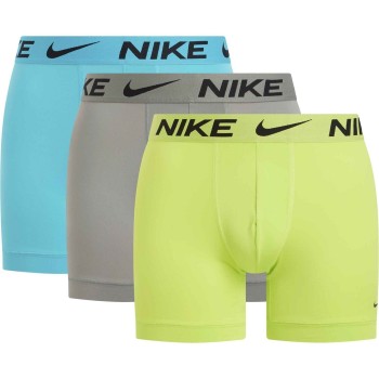 Nike Kalsonger 3P Everyday Essentials Micro Boxer Brief Blå/Grön polyester X-Large Herr