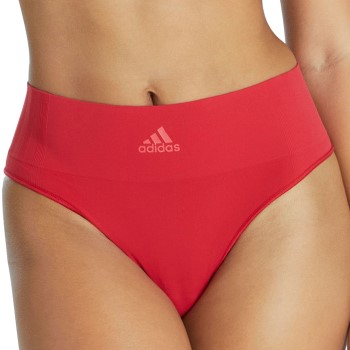 Läs mer om adidas Trosor BOS Smart Micro 720 Seamless Thong Röd polyamid Large Dam