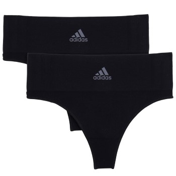 adidas Trosor 2P BOS Smart Micro 720 Seamless Thong Multi Svart polyamid Small Dam | apparel & accessories - clothing - underwear & socks - lingerie | ModeLejon