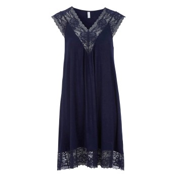 Damella Viscose Plain Sleeveless Nightdress