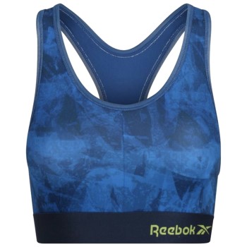 Reebok BH Gail Sports Crop Top Blå polyester Small Dam