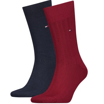 2-Pack Tommy Hilfiger Men Fancy Rib OC Sock