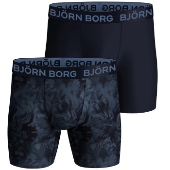 Läs mer om Björn Borg Trosor 2P Performance Boxer 1572 Flerfärgad polyester Small Herr