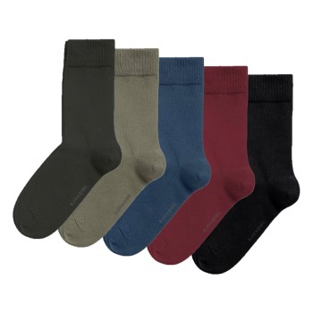 Läs mer om Björn Borg Strumpor 5P Essential Ankle Sock Flerfärgad Strl 41/45 Herr