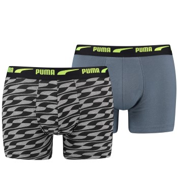 Puma Kalsonger 2P Men Formstrip Boxer Blå bomull Medium Herr | apparel & accessories - clothing - underwear & socks - underwear | ModeLejon