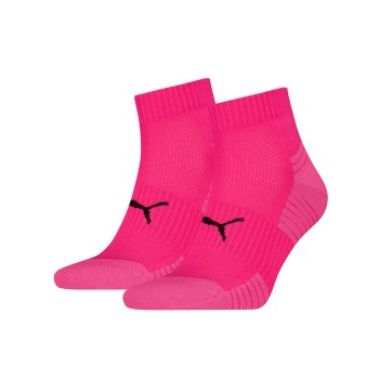 Puma Strumpor 2P Sport Cushioned Quarter Socks Rosa Strl 35/38 | apparel & accessories - clothing - underwear & socks - socks | ModeLejon