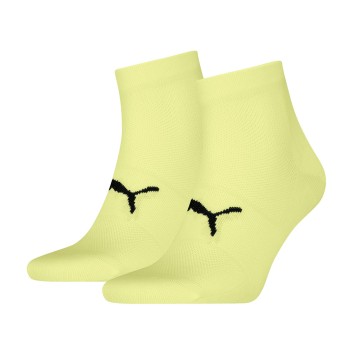 Puma Strumpor 2P Sport Light Quarter Socks Gul Strl 35/38 | apparel & accessories - clothing - underwear & socks - socks | ModeLejon
