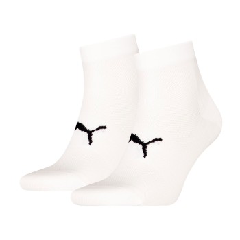 Puma Strumpor 2P Sport Light Quarter Socks Vit Strl 35/38 | apparel & accessories - clothing - underwear & socks - socks | ModeLejon