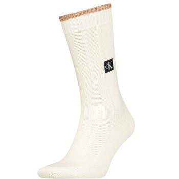 Calvin Klein Strumpor Men Icon Patch Sock Vit One Size Herr | apparel & accessories - clothing - underwear & socks - socks | ModeLejon