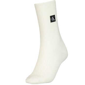 Calvin Klein Strumpor Women Icon Patch Sock Vit One Size Dam | apparel & accessories - clothing - underwear & socks - socks | ModeLejon