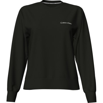 Läs mer om Calvin Klein Modern Cotton LW Sweatshirt Svart X-Large Dam