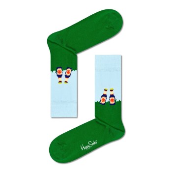 Läs mer om Happy socks Strumpor Picnic Time Sock Blå/Grön bomull Strl 41/46