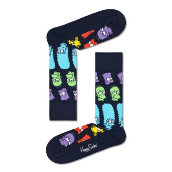 Läs mer om Happy socks Strumpor Rainbow Family Sock Mörkblå bomull Strl 41/46