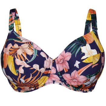 Läs mer om Rosa Faia Deep Lagoon Bikini Top Blå m blommor F 40 Dam